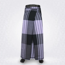 Balck Grey White Cotton Lungi